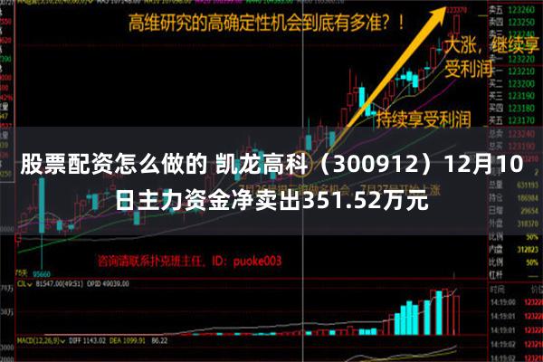 股票配资怎么做的 凯龙高科（300912）12月10日主力资