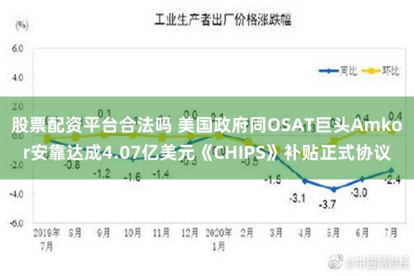 股票配资平台合法吗 美国政府同OSAT巨头Amkor安靠达成